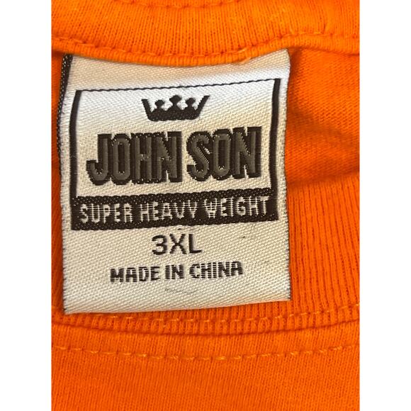 Houston Astros Shirt Men’s Astrodome Sz 3XL MLB Orange John Son - Picture 5 of 9